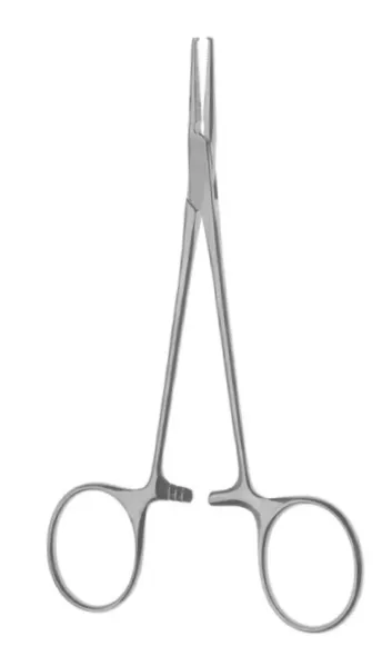HALSTED-MOSQUITO pinzas hemostática 125mm recto boca estriada punta 1.0mm