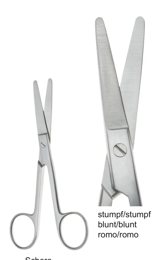 Tijera fina 130mm curvo agudo-agudo
