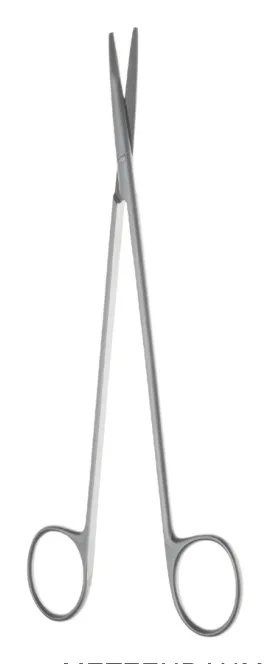 METZENBAUM FINO tijera de disección 180mm recto romo-romo