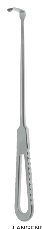 LANGENBECK separador 215mm hoja roma 46x13.5mm